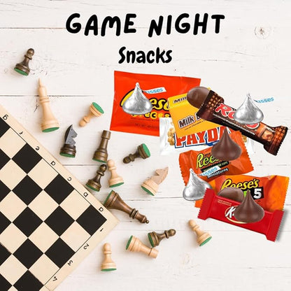CANDYMAN 5 Pound Gift Box Mix of Chocolate, Individually Wrapped Assorted Bulk Candy Chocolates Variety Pack, Perfect for Holiday Candies, Chocolate Summer Candy Bulk