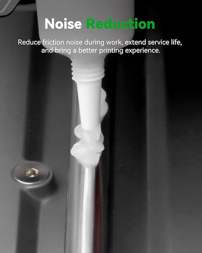 Creality Official Lubricant Grease, 3D Printer Gear Grease, Reduce Noise Enhanced Lubrication for All 3D Printers, Lead Screw, Guide Rails, Linear Rods, 3D Printers Parts, 1 Pack
