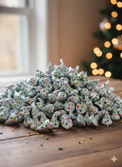 Sugar Cookie White Crème Holiday Candy 2 Lb | Christmas Gift Set Baking & Stocking Stuffer Share Bag | 2 Pounds