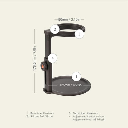 OutIn Nano Portable Electric Espresso Machine, Detachable Universal Coffee Stand