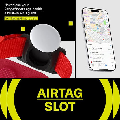 Spigen MAG-iT Magnetic Golf Rangefinder Strap Designed for AirTag/TagMe Tracker and GPS for Golf Cart