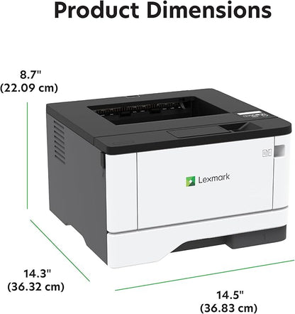 Lexmark MS331dn Black and White Laser Printer, with Ethernet & Automatic Two-Sided Printing, Office Printer (3-Series)(29S0000)