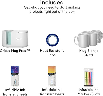 Cricut Mug Press Machine | Essentials Starter Kit