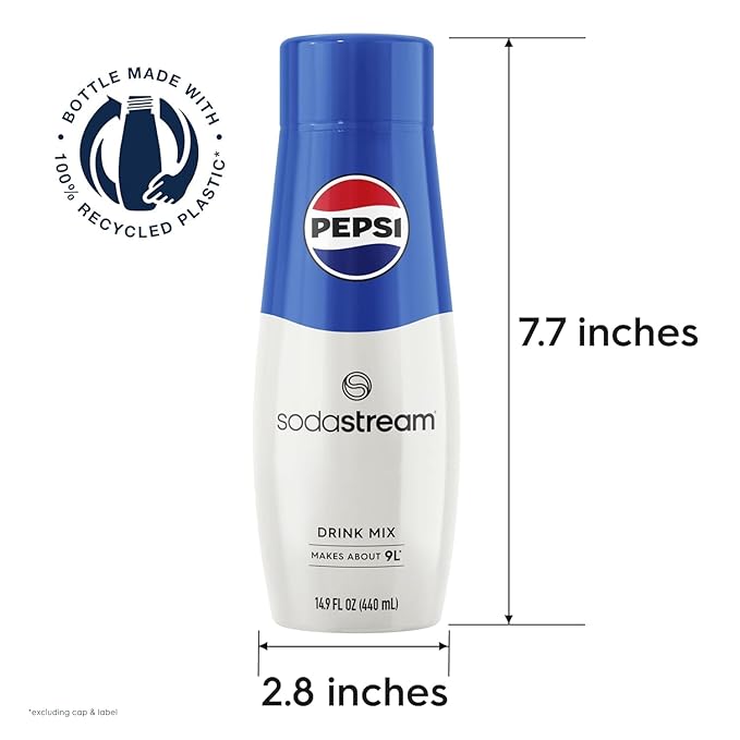SodaStream® Pepsi® Beverage Mix (440ml, Pack of 4)