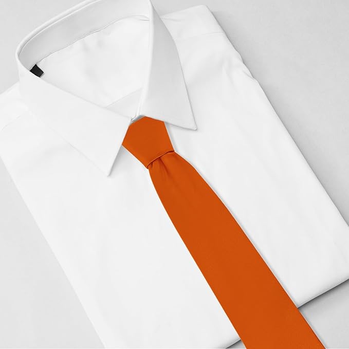 Black Ties For Men Solid Pure Color Formal Neckties 3.15" (8CM) Men's Tie for Business and Wedding with Gift Box