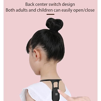BestAlice Smart Posture Corrector and Trainer, Hanging Back Posture Correction, Intelligent Posture Trainer Check Posture in Real Time, Hunchback Posture Corrector Universal for Men fnd Women, Orange