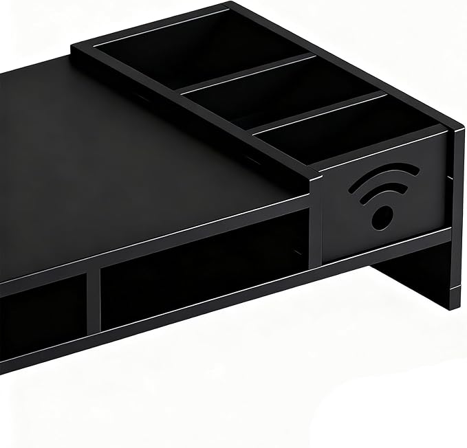 Computer Monitor Stand | 2-Tier Desk Shelf - 4.3 Inch Height Monitor Shelf with Storage Organizer,for Home Laptop PC TV Work Table Dorm