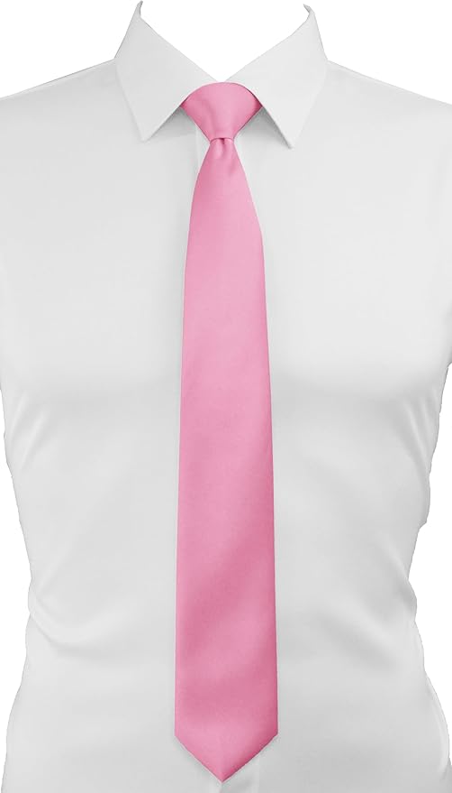 trilece Ties for Men - Men's Solid Color Ties - Formal Neckties for Men - Neck Tie for Man