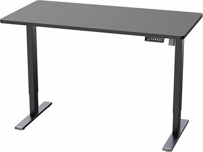 VIVO Electric 55 x 28 in Standing Desk, Memory Height Adjustment, 1B Series, One-Piece Black Top, Black Frame, DESK-KIT-1B55B