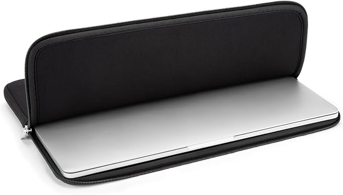 RAINYEAR 16 Inch Laptop Sleeve Protective Soft Case Padded Zipper Cover Bag Specially Compatible with 16" MacBook Pro M1 M2 M3 M4 Pro/Max A2141 A2485 A2780 A2991 A3403 A3186 (Black)