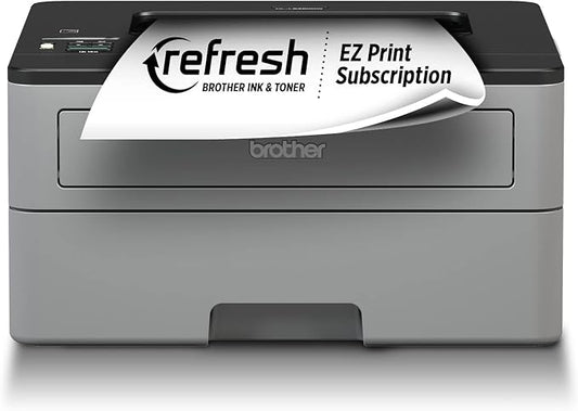 Brother Compact Monochrome Laser Printer, HL-L2350DW, Wireless Printing, Duplex Two-Sided Printing, Includes 4 Month Refresh Subscription Trial and Amazon Dash Replenishment Ready