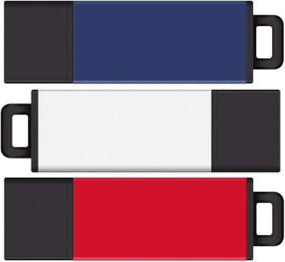 Centon DataStick Pro2 USB 2.0 Flash Drive 16GB x 3, Mix Color (S1-U2T08-16-3)