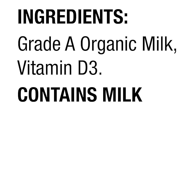 Horizon Organic Shelf Stable Whole Milk Boxes, 8 fl oz, 18 Count - 8g Protein per Serving, USDA Organic UHT from Pasture-Raised Cows, Ready to Drink for Lunchbox, Travel, or On-the-Go, No Refrigeration Needed