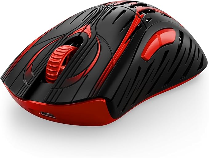 PWNAGE Stormbreaker v3 Wireless Magnesium Gaming Mouse 8kHz - 50grams Ultralight Esports Pro Gamer Flawless Professional PAW3950 Xero Optical Sensor 36,000 DPI - 100% PTFE Skates Ergo -Bloodline