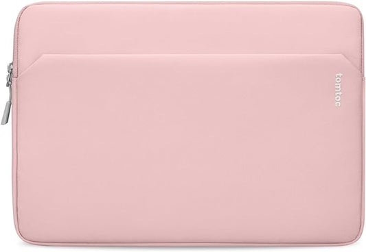 tomtoc Slim Laptop Sleeve for 15-inch 2025 New MacBook Air M4/A3241, M3/A3114, M2/A2941, 15 Inch Microsoft Surface Laptop AI PC/6/5, Dell XPS 15 Plus, Recycled Water-Resistant Protective Case Bag