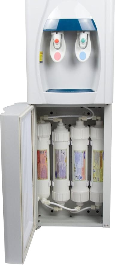 Crystal Quest - Hybrid Filtered Water Dispenser with Hot & Cold Options