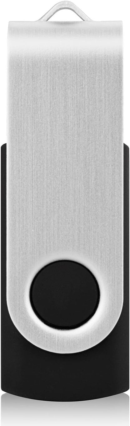 USB 3.0 Flash Drive, KEXIN 16 GB Flash Drive 3.0 16GB Thumb Drive Bulk Jump Drive Memory Stick Zip Drive, Black 10 Pack