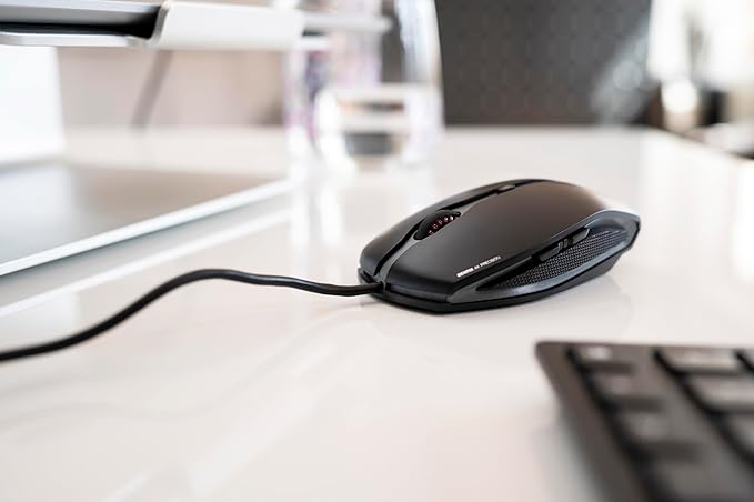 Cherry GENTIX 4K mice USB Optical 3600 DPI Ambidextrous, Black