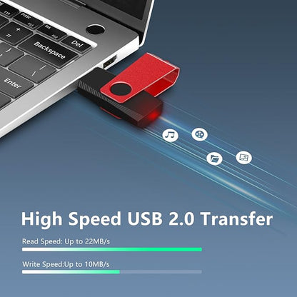 USB Flash Drives 10 Pack 64GB Flash Drive - AGECASH A USB 2.0 Thumb Drive Jump Zip Drive Flashdrive, USB Memory Stick Pendrive for Data Storage & Transfer with 10PCS Lanyard (Multi-Colored 64GB)