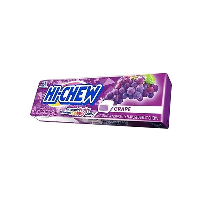 Hi-Chew Stick Grape, 1.76 Ounce (Pack of 10)