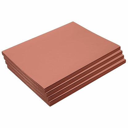 Construction Paper,Brown,9 inches x 12 inches,200 Sheets, Heavyweight Construction Paper,Crafts,Art,Kids Art,Painting, Coloring,Drawing,Creating,Paper,Art Project,All Purpose