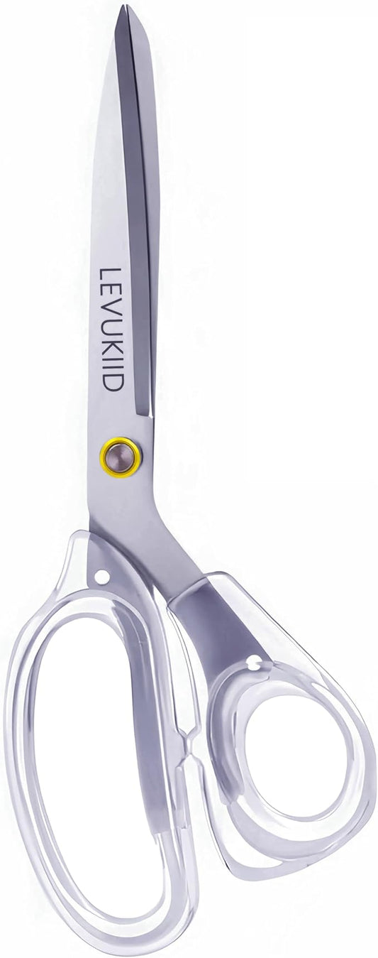 Craft Scissors - 9 Inch Comfortable Handle Scissors For Office for Adults cutting,Tailor's Shears - All-Purpose Fabric, Crafting & kitchenn