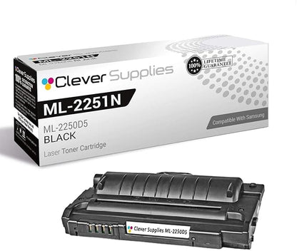 CS Replacement Toner Cartridge Compatible with Samsung ML-2251N ML-2250D5 Black