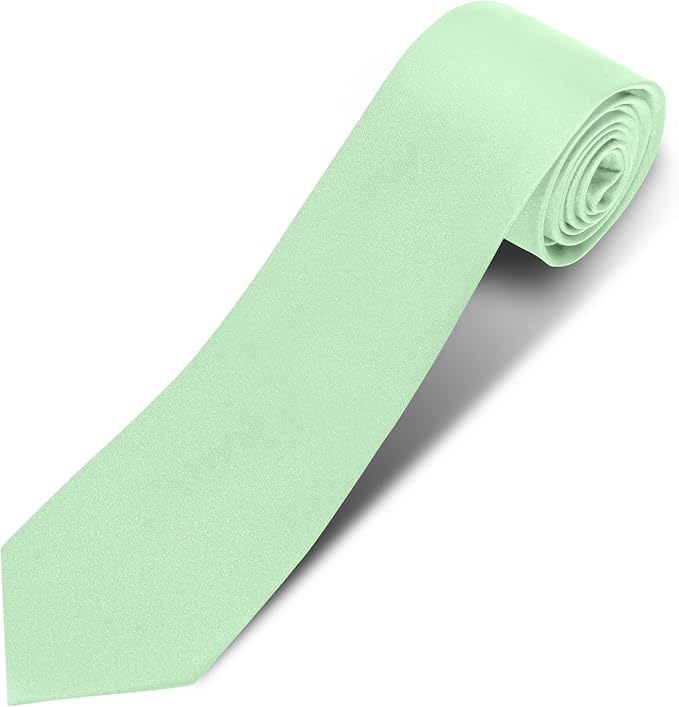 Men's Ties Solid Pure Color 3.15" (8CM) Necktie Plain Formal Business Wedding Black Ties For Men