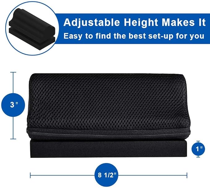StrongTek Cervical Neck Wedge – Firm Foam Orthotic Block for Neck Curve Restoration, Support for Posture Correction, Headache Relief, and Cervical Traction at Home