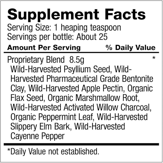 Dr. Schulze's Intestinal Formula #2 - Cleansing Supplement for Colon Health Support - Supports Daily Elimination - Plant-Based Herbal Supplement - Gluten-Free & Vegan - 8 oz (2-Pack)