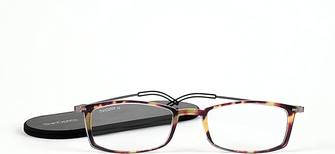 ThinOptics Frontpage Blue-Light Blocking Computer Reading Glasses and Milano Aluminum Case