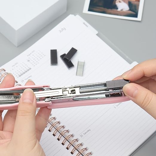 NatSumeBasics 4000 Black Staples - #10 Small Colored Staples for Mini Stapler, Smaller Than Standard Staple (Black)