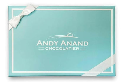 Andy Anand Chocolatier Sugar Free Belgian Chocolate Truffles - Delicious Handmade Chocolate Assortments Gift Box, Sweetened With Natural Stevia, Perfect as Chocolate Gifts For Women (24 Pieces)