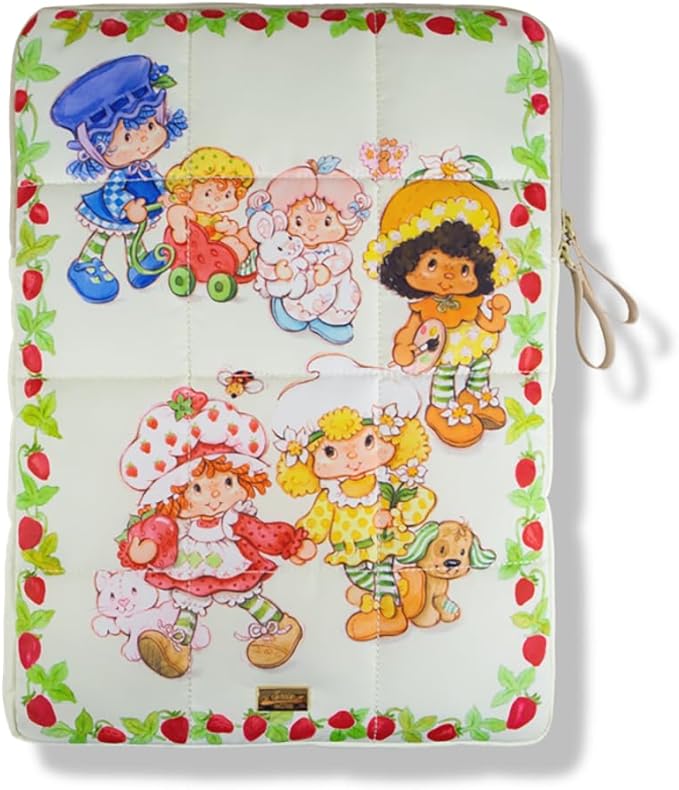 Sonix | Puffy Laptop Sleeve | 15-16 Inch, Quilted Pillow Puffer Laptop Carrying Case, Computer Sleeve | Berry Besties