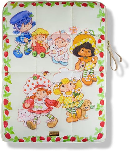 Sonix | Puffy Laptop Sleeve | 15-16 Inch, Quilted Pillow Puffer Laptop Carrying Case, Computer Sleeve | Berry Besties