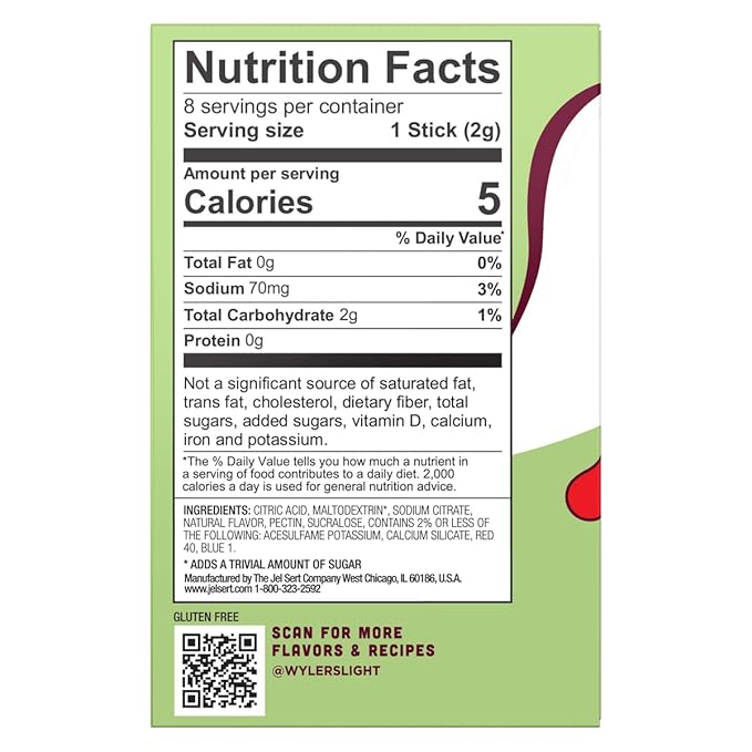 Wyler's Light Shirley Temple - Singles to Go Powdered Drink Mix - Pack of 3-8 Per Box 24 Total Servings - Delicious Tasting Shirley Temple Flavor