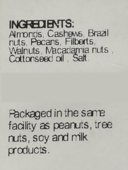 Sincerely Nuts Roasted & Salted Mixed Nuts | Almonds, Cashews, Pecans, Brazil Nuts and Hazelnuts | Healthy Snack - Nutrient Rich Alternative Treat | Vegan, Kosher & Gluten-Free | 2 lb bag
