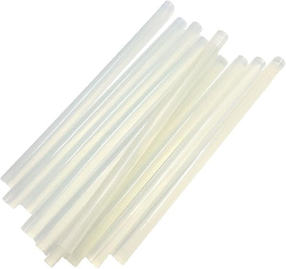TrendBox 1 Pack (10 Hot Melt Glue Sticks) Strips 11mmx200mm Melting Adhesive For Handmade Craft DIY Home Office Project Fix & Repairs