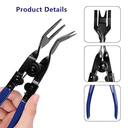 Car Push Retainer Clips 802PCS Auto Fasteners Assortment-16 Most Popular Sizes Nylon Bumper Fender Rivets with Blue Fastener Remover Panel Clip Pliers for Ford GM Toyota Honda Chrysler Benz Nissan