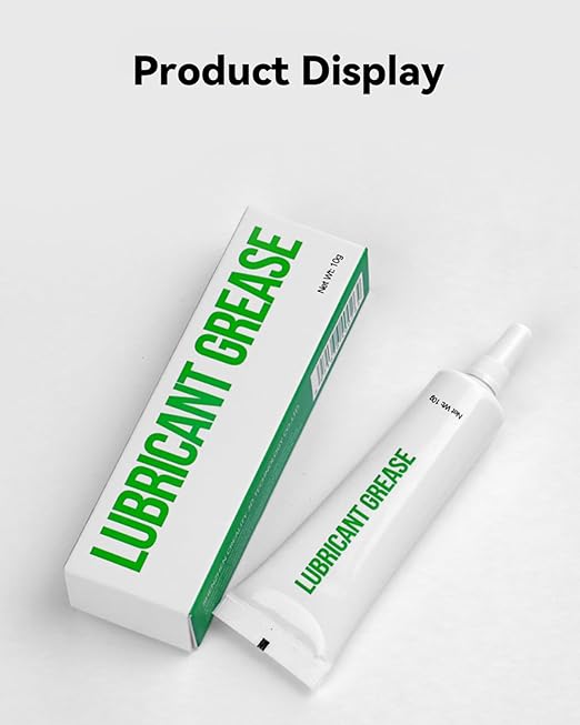 Creality Official Lubricant Grease, 3D Printer Gear Grease, Reduce Noise Enhanced Lubrication for All 3D Printers, Lead Screw, Guide Rails, Linear Rods, 3D Printers Parts, 1 Pack