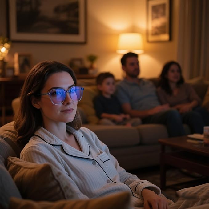 99.9% Blue Light Blocking Glasses For Men Women Anti-Fatigue Computer Gaming Sleep Glasses Reduce Eye Strain