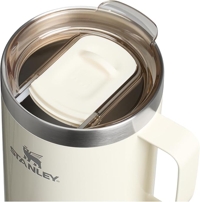 STANLEY Everyday Camp Mug | Drink Through Lid | Cup for Coffee, Tea and Drinks | Insulated Stainless Steel Coffee Mug | BPA-Free