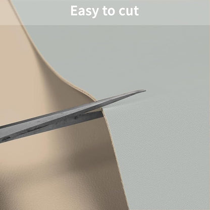 Table Pad - Used for Square Table Waterproof and Easy to Clean Good Flatness Easy to Used for Dining Table(Light Brown+Gray 46x46)