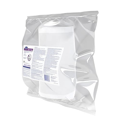 Oxivir Diversey 1 100850925 Disinfectant Cleaning Wipes, Pre-Moistened with Accelerated Hydrogen Peroxide AHP, Unscented, 160 Extra Large 11x12-Inch Wipes, 1-Refill Bag (Pack of 4)