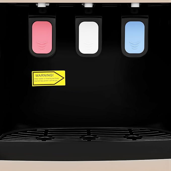 Water Coolers Standing Water Dispenser Cold Hot Dispenser, Modern Standing Water Dispenser Bottom Loading for Homes, Gyms, Office (Bottom Load Champain)