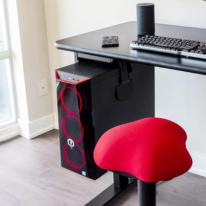CPU Holder for Under Desk Mount Adjustable to fit Almost Any CPU Computer Tower
