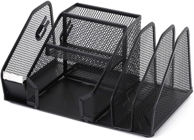 Desk Stationery Storage Box Stationery Organizer Pencil Holder Magazine Files Holder