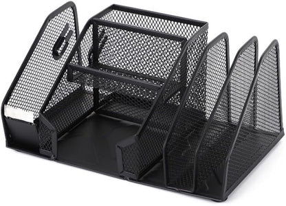 Desk Stationery Storage Box Stationery Organizer Pencil Holder Magazine Files Holder