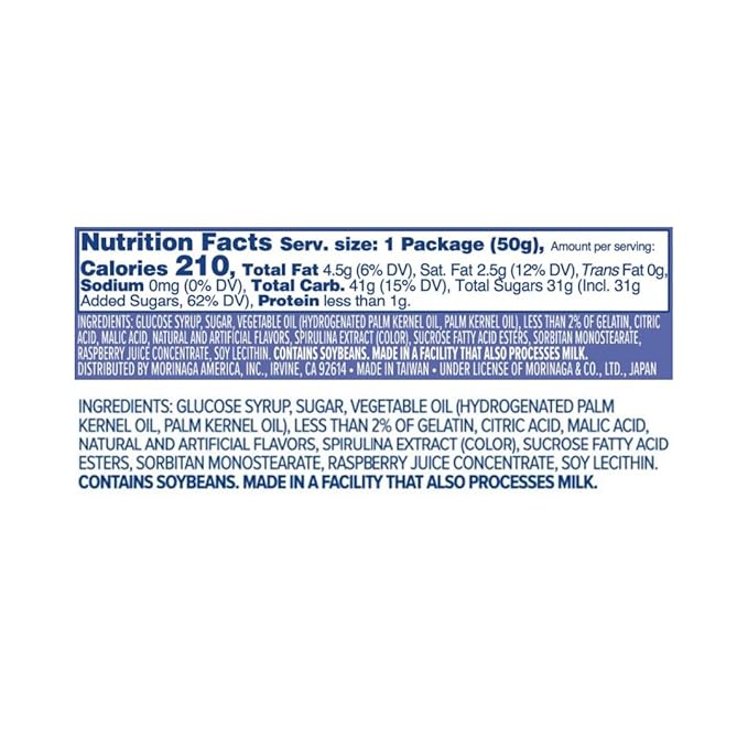 HI-CHEW Blue Raspberry - Box of 15 Sticks, 1.76oz ea | Unique Fun Soft & Chewy Taffy Halloween Candy | Immensely Juicy Fruit Flavors