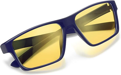 Titan Gaming Glasses, Anti Blue Light Glasses Men, UV400 Protection Blue Light Blocking Glasses for Computer Eye Strain